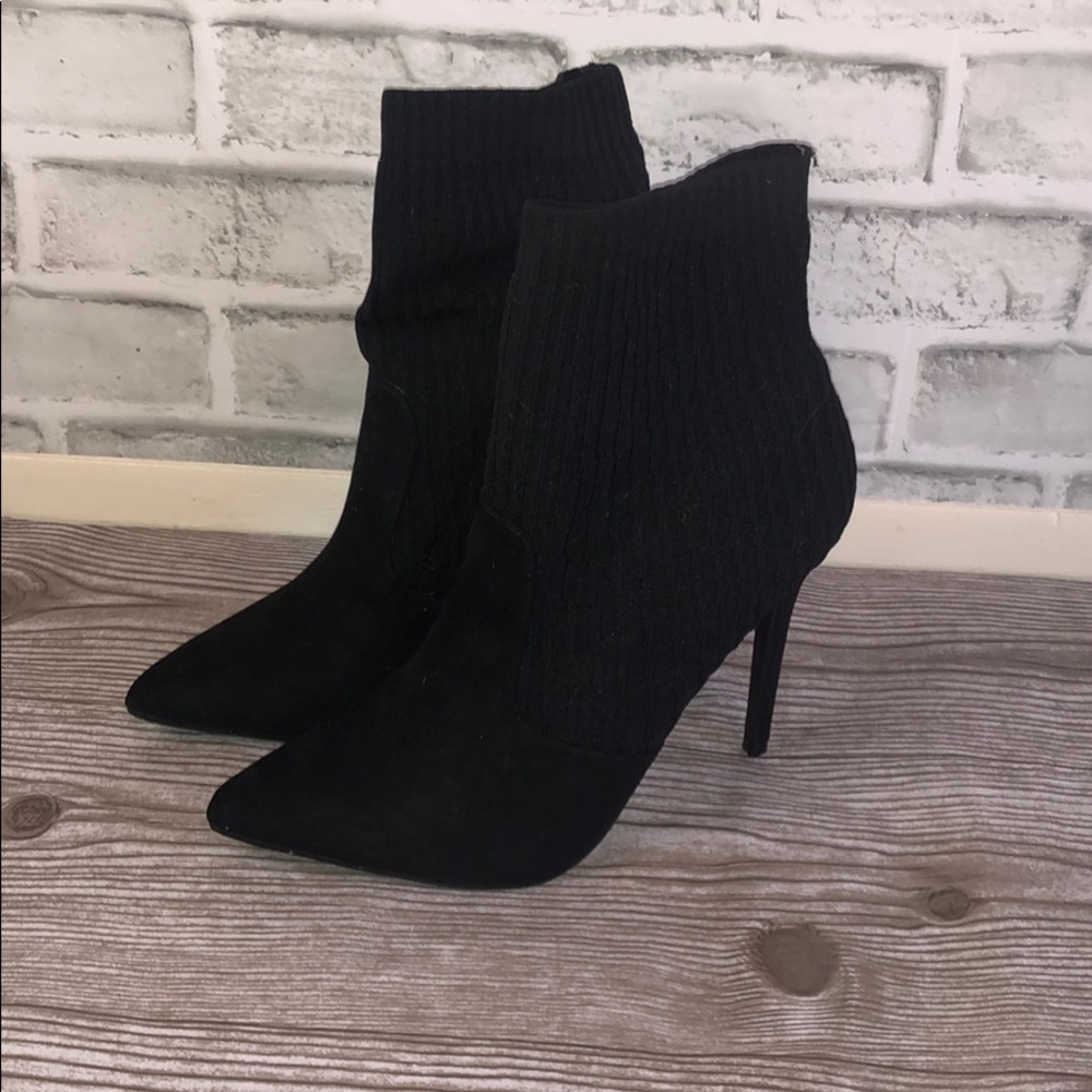 Just fab black stilettos